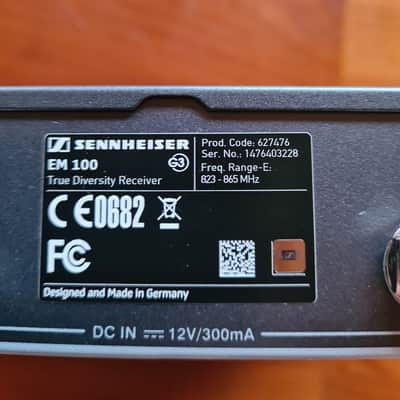 Sennheiser 🎤Sennheiser EW 100 G3 SKM 100 Handheld Microphone+EM 100 True Diversity Receiver image 13