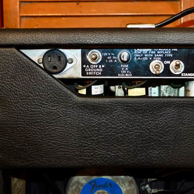 Fender Silverface Vibrolux Reverb Amp image 8