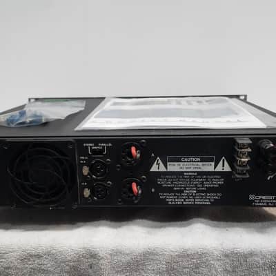 Legendary Amplifier Crest Audio Professional Power Amplifier 4801 , Crest’s legendary “overbuilt” power supply ,Made In USA image 8