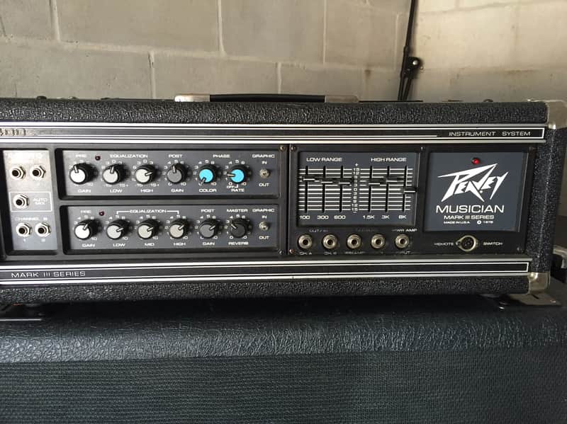 Peavey Musician Mark III Series 400G 210-Watt Guitar / Bass Head image 1