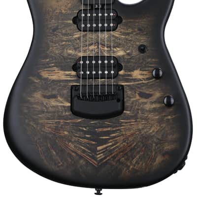 Ernie Ball Music Man Jason Richardson Signature Cutlass HH Electric Guitar - Natural Buckeye Burl image 1