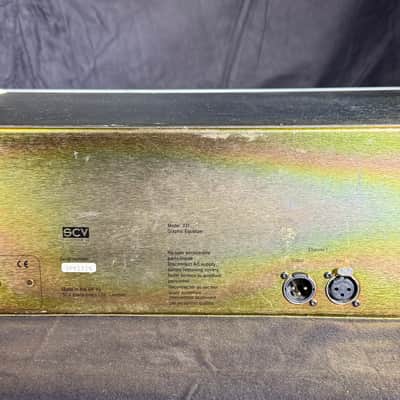 SCV Electronics 231SP-R Graphic Equalizer 1990's - white image 8