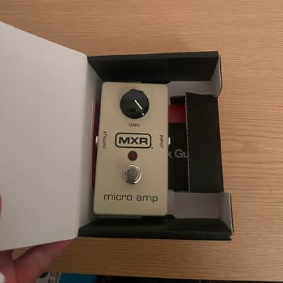 MXR M133 Micro Amp Gain/Boost Effects Pedal with Cables | Reverb