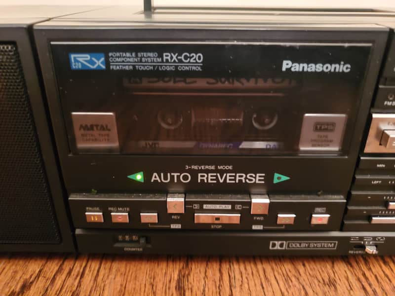 Panasonic RX-C20 portable stereo component stereo Late 1980s or