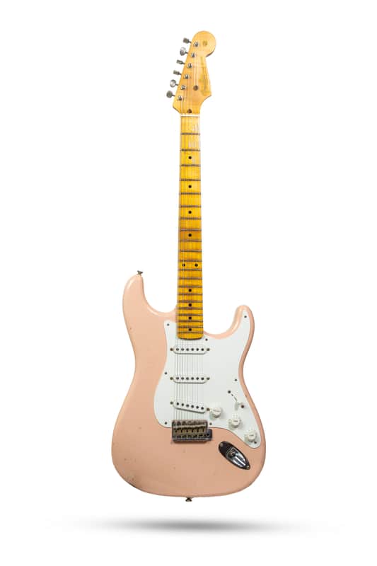 Fender Custom Shop '55 Stratocaster Journeyman Relic - Shell Pink image 1