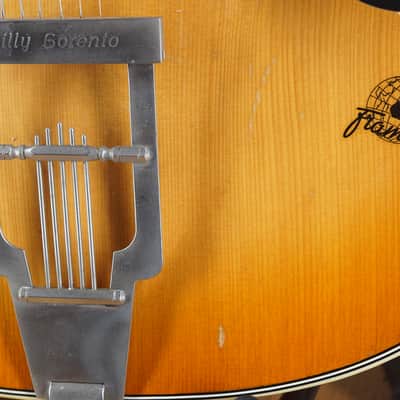 Framus Billy Lorento Archtop 1950s /Orange burst w Video image 6