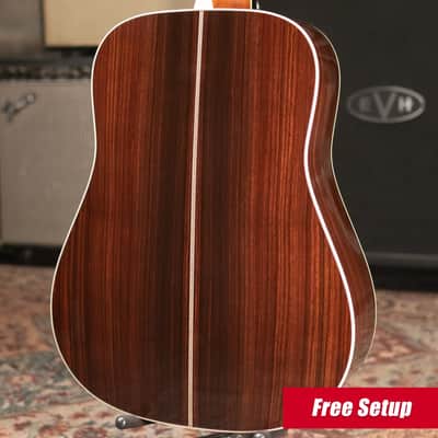 Martin D-41 Dreadnought Acoustic Guitar - 1933 Ambertone with Hardshell Case image 2