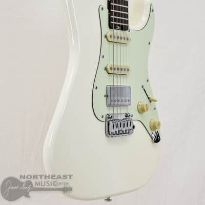 Schecter Diamond Series Nick Johnston Traditional HSS - Atomic Snow White image 2