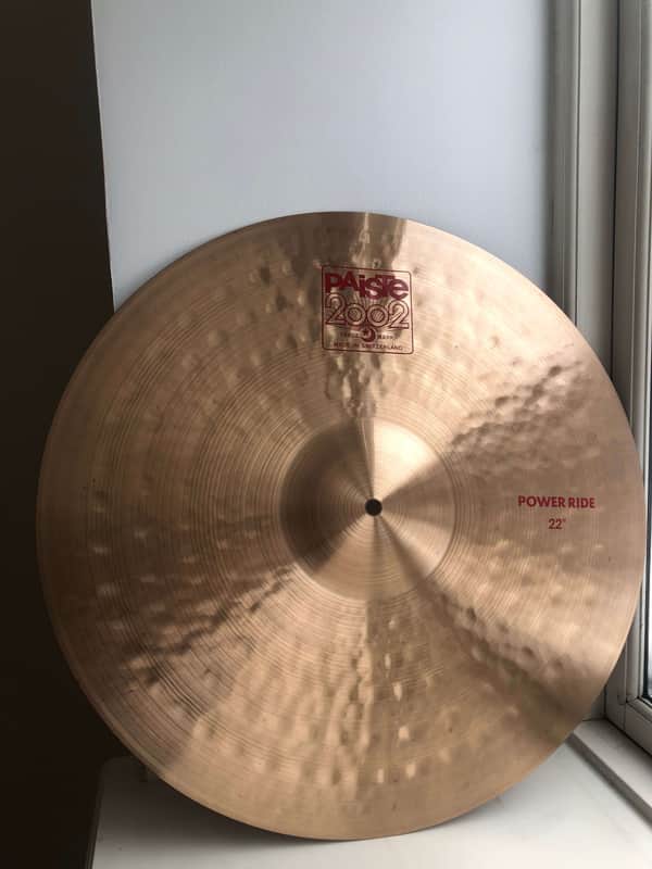 Paiste 22" 2002 Power Ride Cymbal 2020 - Traditional image 1