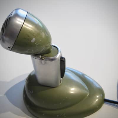 Shure 520-SL High Impedance Microphone Desk Mic Circa-1950s-Chrome & Black` image 16
