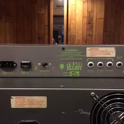 Toto Trace Elliot Mike Porcaro Tour bass rig  90s image 6