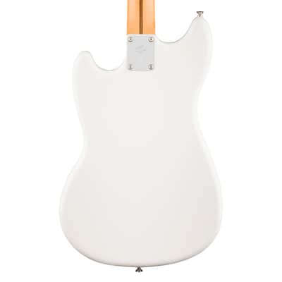 Fender Player II Mustang Bass PJ - Polar White w/Maple FB image 7