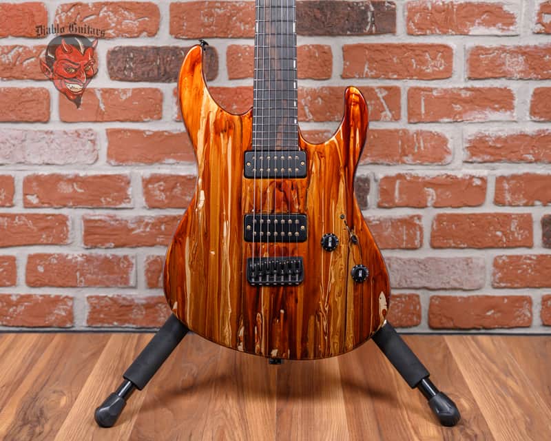 Suhr Modern 7 Root Beer Drip 2017 w/OHSC image 1