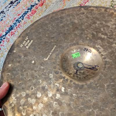 Bosphorus 14" Black Pearl Hi Hats 888g/1100g image 4