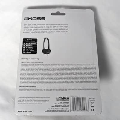 Brand New Koss KPH7 Lightweight On Ear Portable Headphones Adjustable Headband image 4