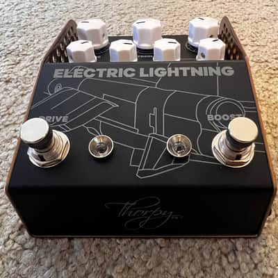 ThorpyFX Electric Lightning Chris Buck Signature Overdrive 2024 - Present - Black / Brown image 6