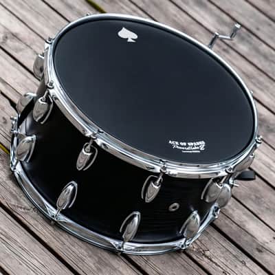 1408 series Snare DrumDepth Charge 8” Deep Shell; This 14 Inch Heavy Snare with an Deep Metal Drum Shell delivers a powerful and resonant sound, the basswood material gives it a punch perfect for punk, hard rock and metal, even gospel! image 12