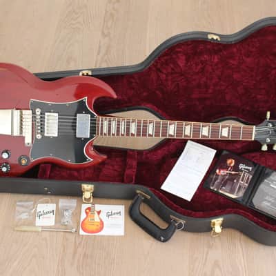 Gibson Custom Shop "Inspired By" Robby Krieger THE DOORS SG Standard Aged & Signed, 2009 Tom Murphy Aged - Dark Heritage Cherry image 16