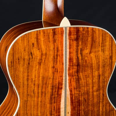 Bourgeois OM LSH Custom Aged Tone Adirondack Spruce and Granadillo Sunburst NEW image 18