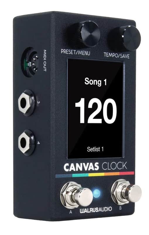 Walrus Audio Canvas Clock image 1
