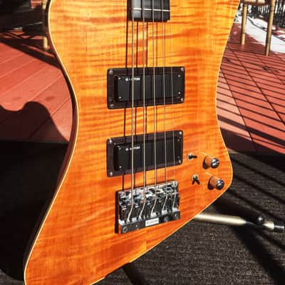 1976 Gibson Thunderbird Bass Natural Flametop 5-String Custom Bass - WHAT?? image 15