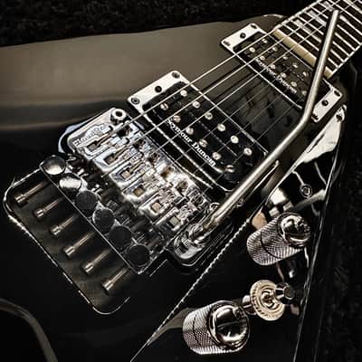 Jackson USA Custom Shop Select JCS Randy Rhoads RR1 Black and Chrome image 2