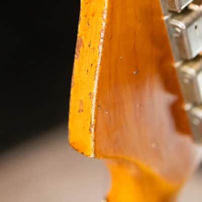 Fender Custom Shop 1965 Stratocaster Super Heavy Relic Electric Guitar - Super Faded Aged Firemist Silver over 3-Color Sunburst with Hardshell Case image 7