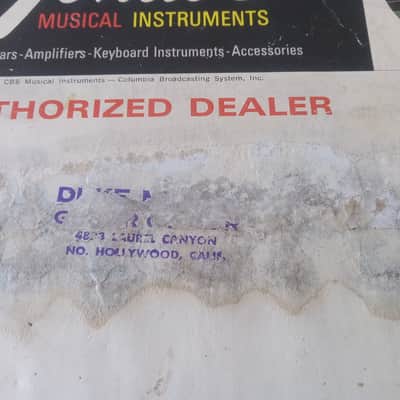 Vintage 1967 Fender Student Lesson Folder! Extremely Rare, Original Case Candy! image 7