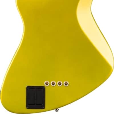 Fender American Ultra II Meteora Bass, Maple Fingerboard, Solar Flare image 4
