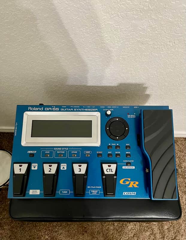 Roland GR-55S Guitar Synthesizer 2012 - Present - Blue image 1