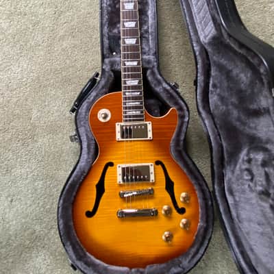 Epiphone Les Paul Standard Florentine Pro 2014 - Honey Burst image 3