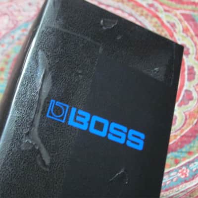 used condition Boss EMPTY BOX for TU-3 Chromatic Tuner (NO pedal / NO paperwork) specifically from 2015 (but can be home for other year TU-3 pedal) - Black Box with blue & white graphic image 5