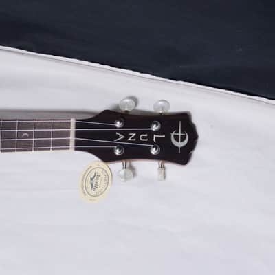 Luna Uke Sahara Spruce concert Ukulele new w/ Gig Bag, Strap, & Tuner image 5