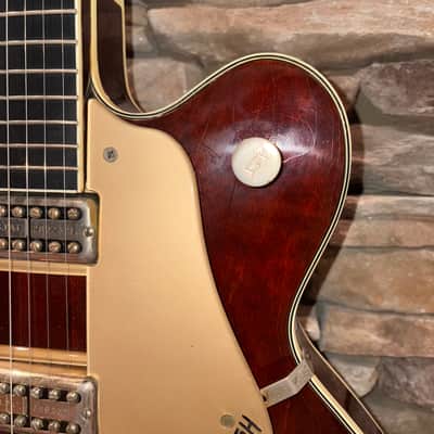 Gretsch 6122 Country Gentleman 1963 - Transparent Walnut w/ Original Case image 7