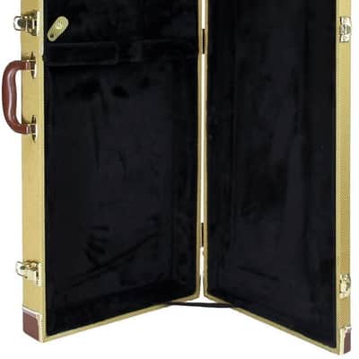 Gearlux BC-227 Electric Bass Guitar Hard Case - Tweed image 3