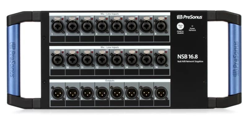 PreSonus NSB16.8 AVB Networked Stage Box (NSB168d4) image 1