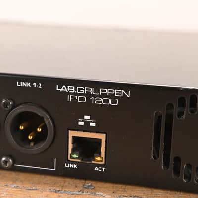 Lab Gruppen IPD 1200 1200W 2-Channel DSP-Controlled Power Amplifier CG01V77 image 10