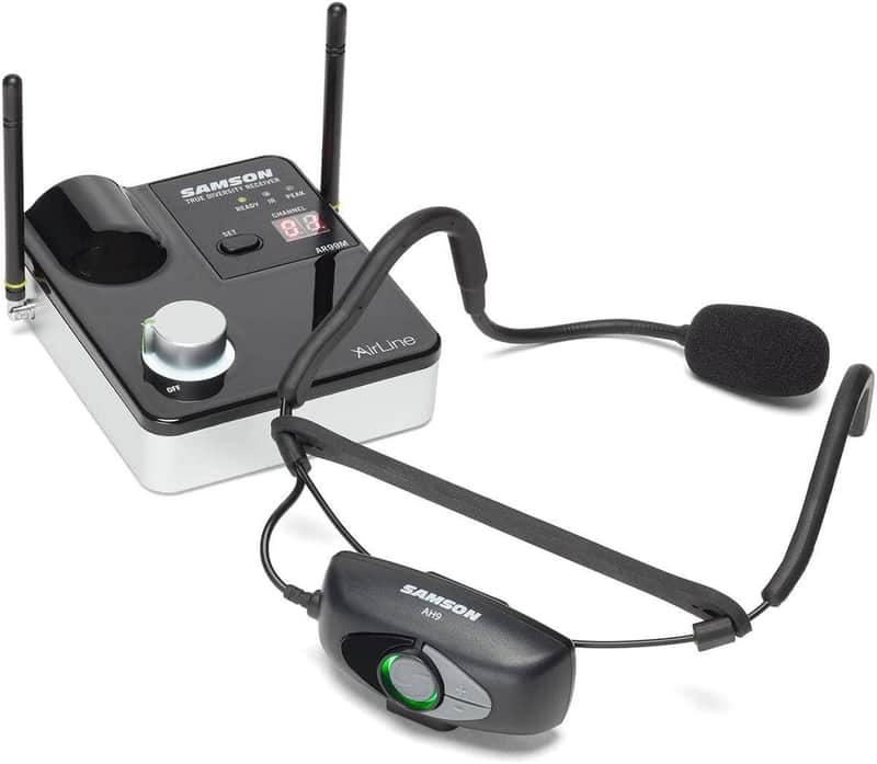 Samson AirLine 99m AH9 Wireless Fitness Headset Microphone System (D Band) image 1