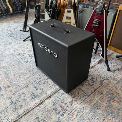 Used Soldano 112 1x12-inch Closed-back Extension Cabinet - Black image 3