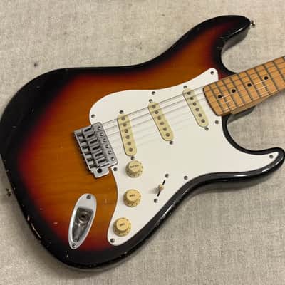Vintage Harmony H80T Sunburst Strat image 1
