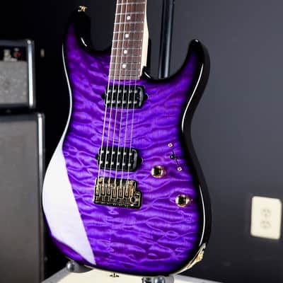 Suhr Standard Trans Purple Thin Burst image 3