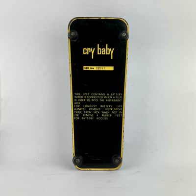 Jen Cry Baby Wah 1967-69 Transitional Clyde McCoy with bag image 11