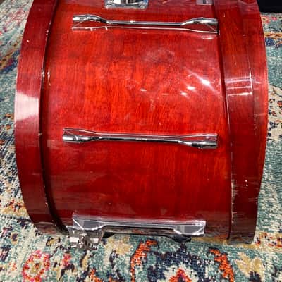 Vinnie Colaiuta's Yamaha 24"x16" Recording Custom Bass Drum Shell and Hoops Only.  Cherrywood Lacquer image 7