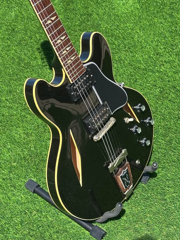 Gibson Custom Shop M2M 1964 Trini Lopez Standard Reissue Murphy Lab Ultra Light Aged Ebony **Rare Uncovered Pickups ** image 1