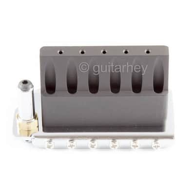 NEW Gotoh 510T-FE2 Non-locking Tremolo Bridge Steel Saddles w Hardware - CHROME image 5