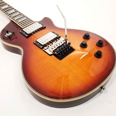Agile AL-3200MCC Multi-Radius 2TS Wide Neck Electric Guitar with Binding and Floyd Rose Bridge image 5
