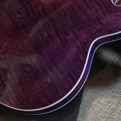 Minty! 2025 Gibson ES-335 Block Limited Edition Semi-Hollow Electric Guitar Figured Trans Purple + OHSC image 17