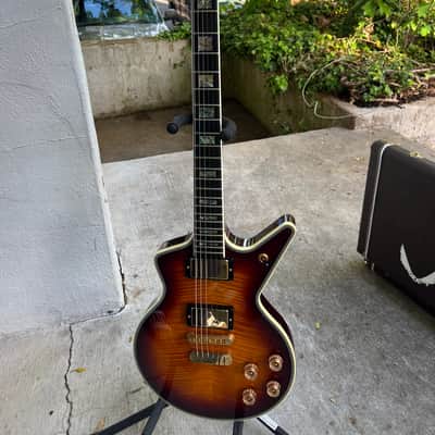 Dean USA 25th Anniversary Gold plated Cadillac 2002 - Amber Burst image 10