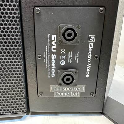 ELECTRO-VOICE EVU SERIES CUSTOM LOUD SPEAKER W/8X8 DRIVERS #7145-A(LOT OF 2) THS image 2