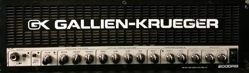 Gallien-Krueger 1000RB early 2000 - black image 1